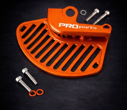 RHINO GUARD • Protector de Disco Delantero CNC KTM / Husqvarna 2015-2025 · GasGas 2021-2025 · Stark Varg EX/MX 2024-2025