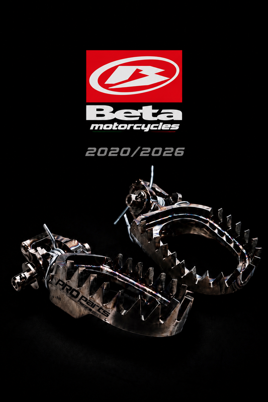 SHARK BITE • Estriberas de Titanio GR5 BETA RR 2020-2026
