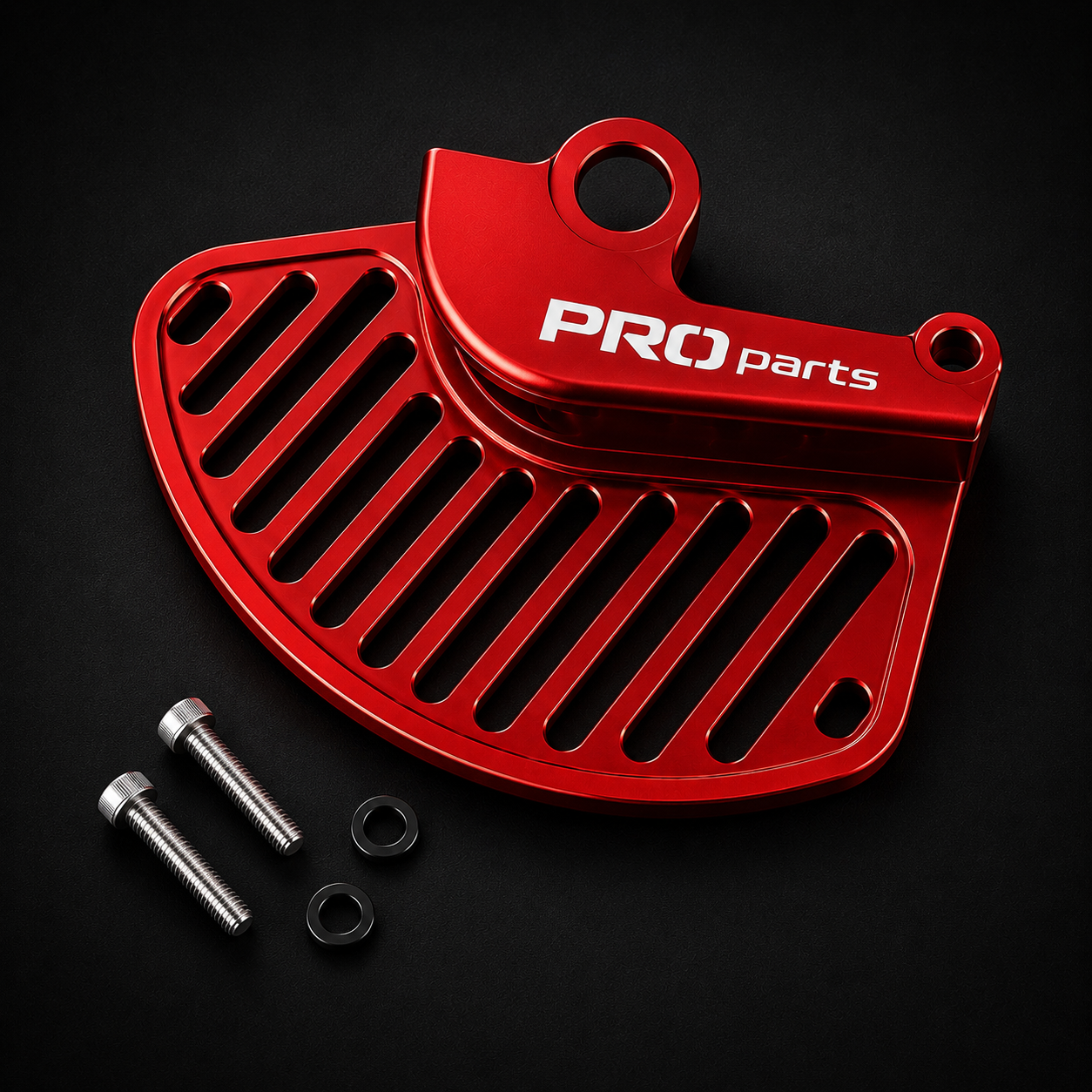RHINO GUARD • Protector de Disco Delantero CNC KTM / Husqvarna 2015-2025 · GasGas 2021-2025 · Stark Varg EX/MX 2024-2025