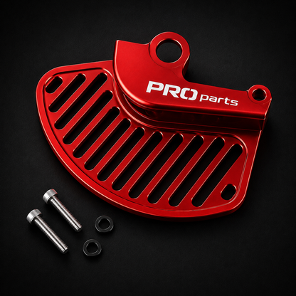 RHINO GUARD • Protector de Disco Delantero CNC KTM / Husqvarna 2015-2025 · GasGas 2021-2025 · Stark Varg EX/MX 2024-2025