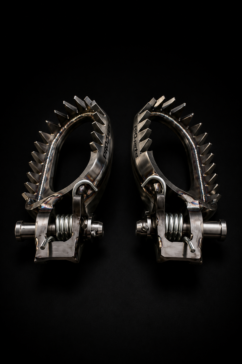 SHARK BITE • Estriberas de Titanio GR5 KTM GROUP 2024–2026