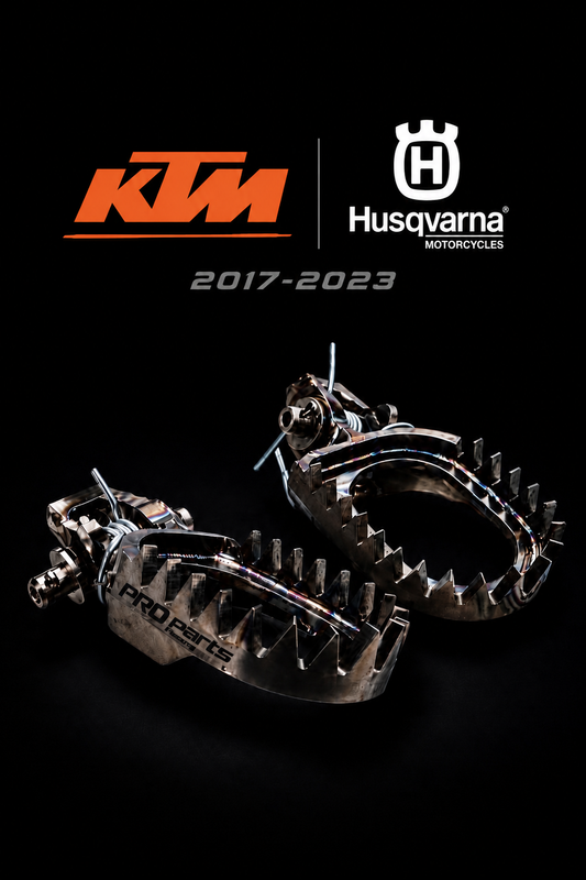SHARK BITE • Estriberas de Titanio GR5 KTM GROUP 2017–2023