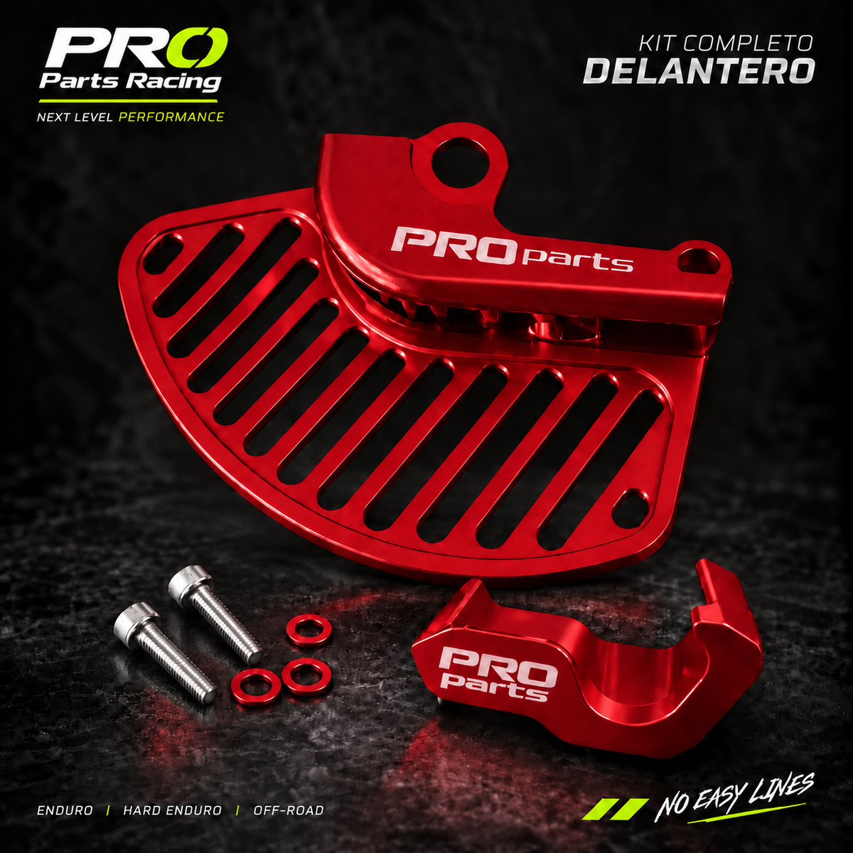 RHINO GUARD • Complete Front Protection Kit CNC KTM / Husqvarna 2015-2027 · GasGas 2021-2027