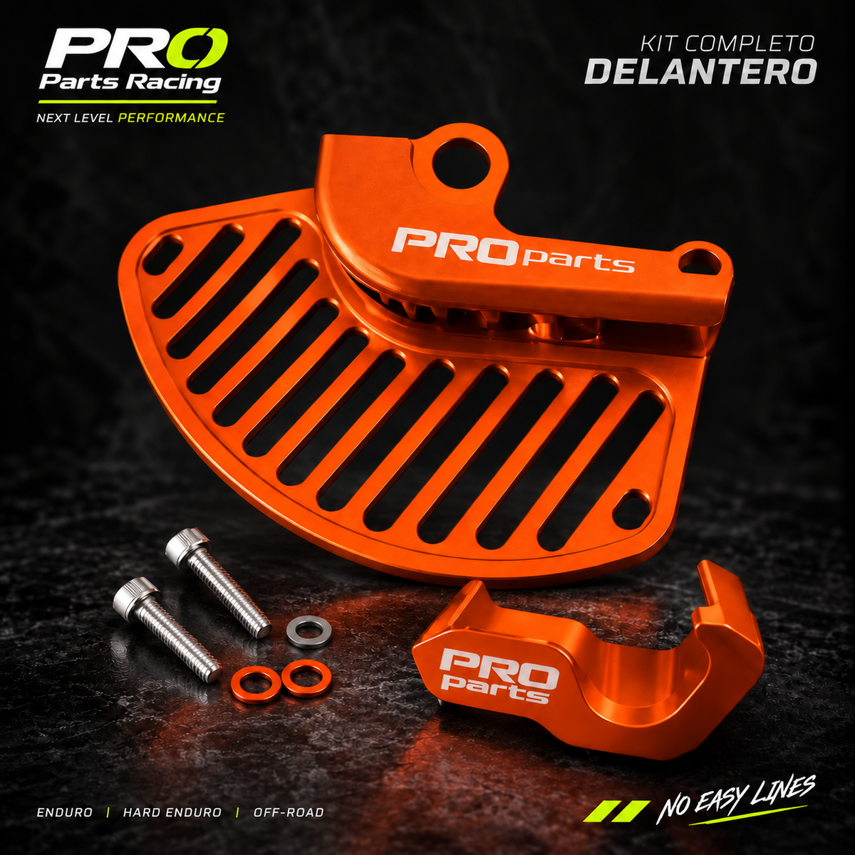 RHINO GUARD • Complete Front Protection Kit CNC KTM / Husqvarna 2015-2027 · GasGas 2021-2027