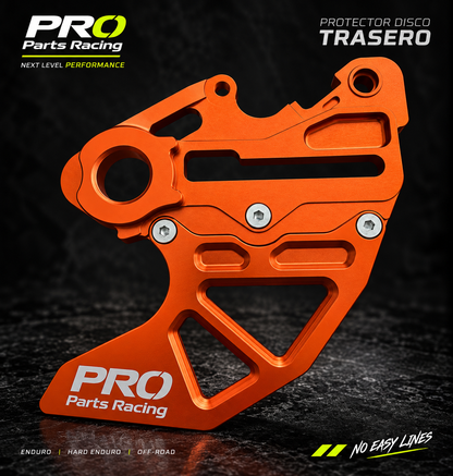 RHINO GUARD • Protector disco trasero CNC KTM / Husqvarna 2003-2027 · GasGas 2021-2027